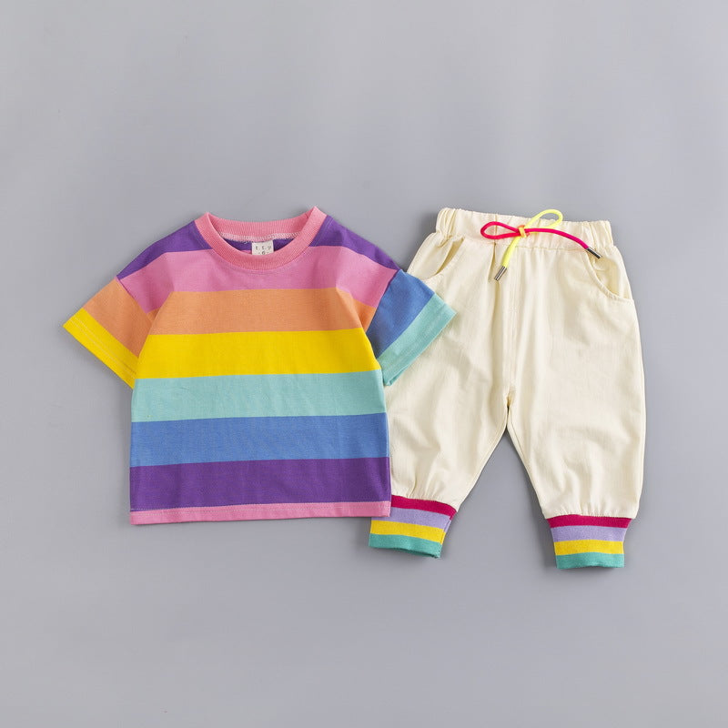 Conjunto de Roupa Infantil Baby's Listras