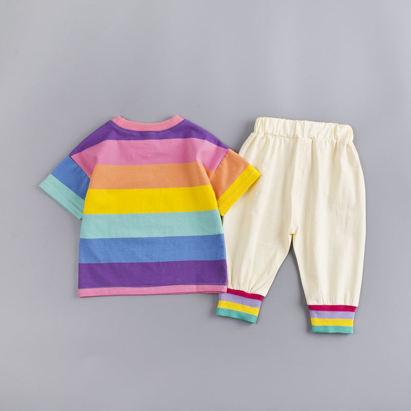 Conjunto de Roupa Infantil Baby's Listras