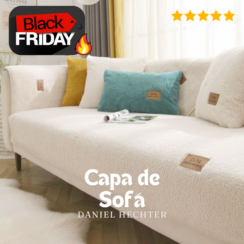 Capa de Sofa Daniel Hechter (COMPLETO: Assento, Encosto e Apoios) - COMPRE 1 LEVE 2