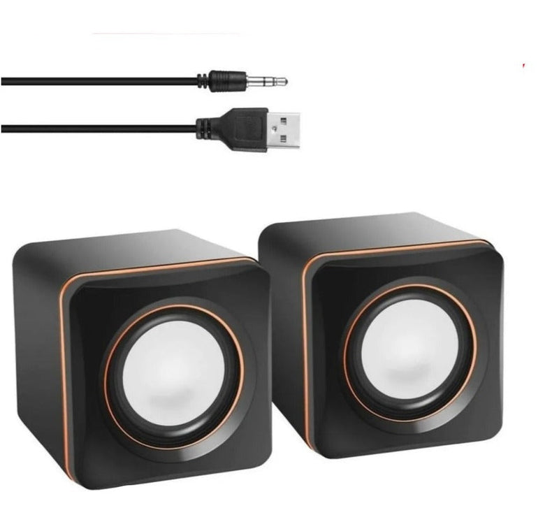 Mini Speaker para Notebook e PC, USB 2.0