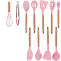 Kit Utensílios de Cozinha Silicone Completo (12 peças)